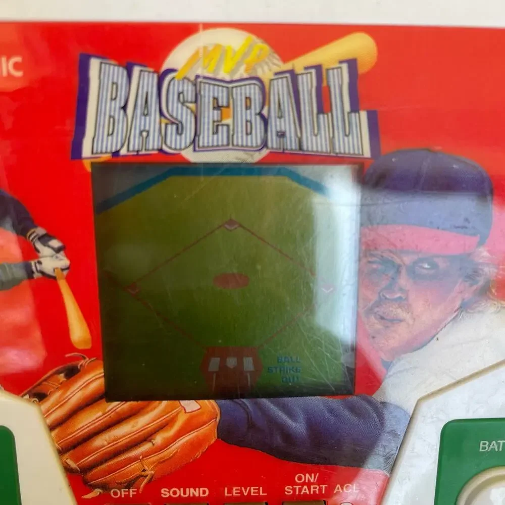 Vintage Tiger Electronics Handheld Baseball Game 1988 Toy Tested & Works